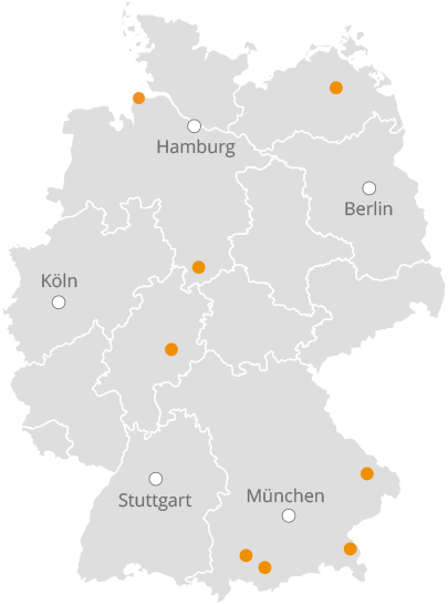 Kolping Urlaub - Karte